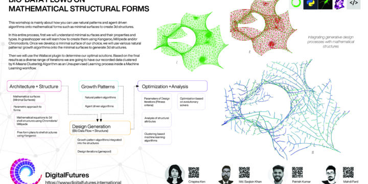 Bio-Data-Flow on Mathematical Structural Forms