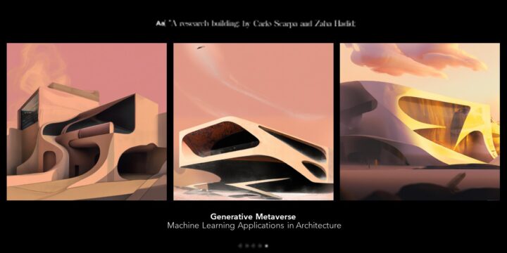 Generative Metaverse: Machine Learning Applications in Architecture